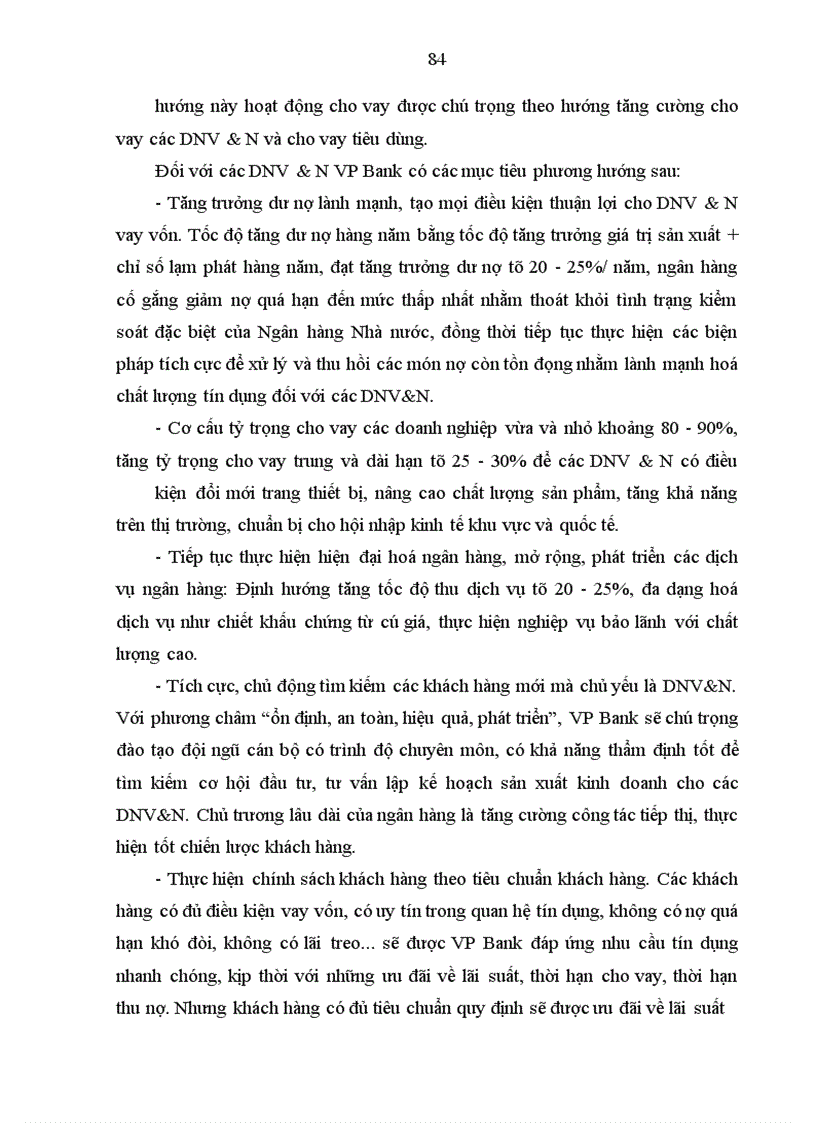 image for page Giải pháp tín dụng ngân hàng nhằm phát triển DNV&N tại VP Bank