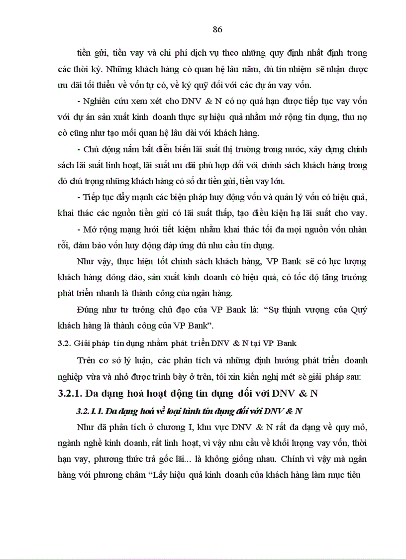 image for page Giải pháp tín dụng ngân hàng nhằm phát triển DNV&N tại VP Bank