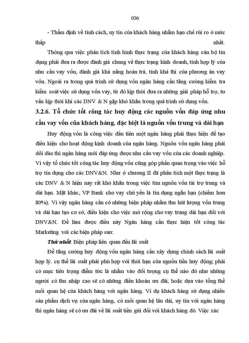 image for page Giải pháp tín dụng ngân hàng nhằm phát triển DNV&N tại VP Bank