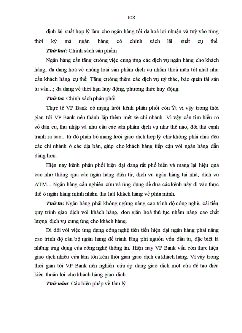 image for page Giải pháp tín dụng ngân hàng nhằm phát triển DNV&N tại VP Bank