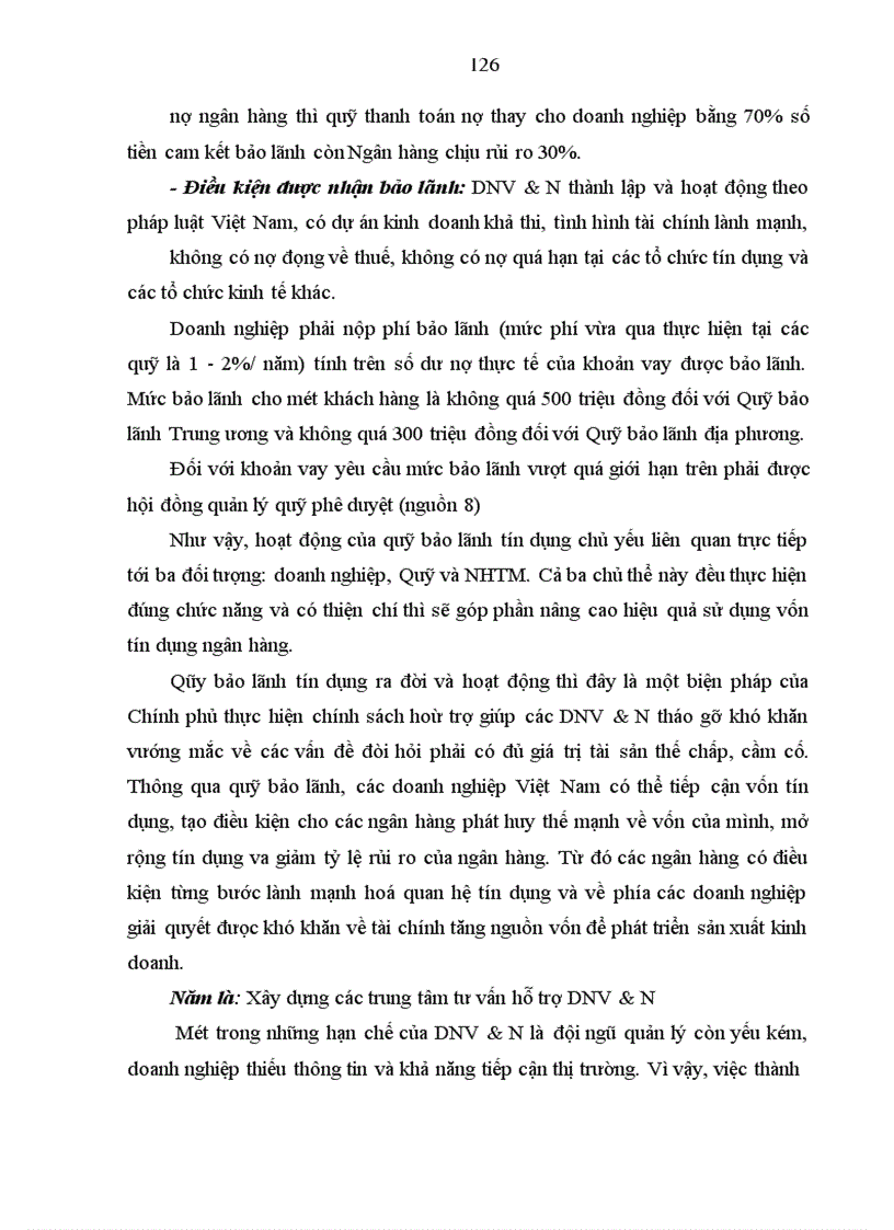 image for page Giải pháp tín dụng ngân hàng nhằm phát triển DNV&N tại VP Bank