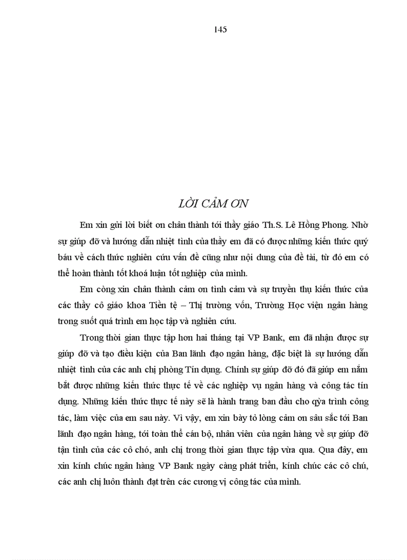 image for page Giải pháp tín dụng ngân hàng nhằm phát triển DNV&N tại VP Bank