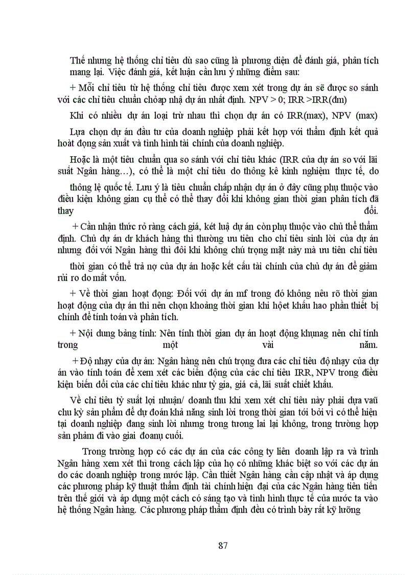image for page Giải pháp nâng cao chất lượng thẩm định tài chính dự án đầu tư tại Ngân hàng Công thương Đống Đa