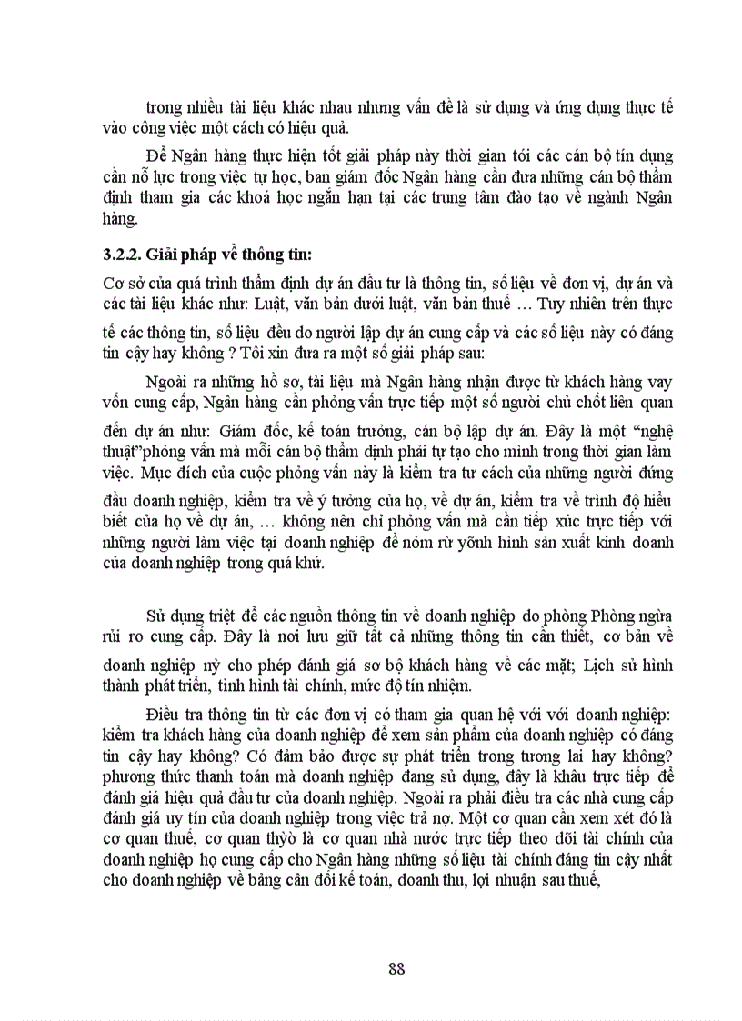 image for page Giải pháp nâng cao chất lượng thẩm định tài chính dự án đầu tư tại Ngân hàng Công thương Đống Đa