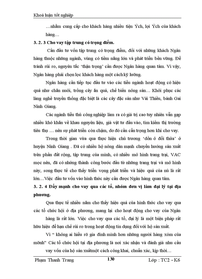 image for page Giải pháp nâng cao hiệu quả Tín dụng đối với hộ sản xuất tại Ngân hàng nông nghiệp & phát triển nông thôn huyện Ninh Giang