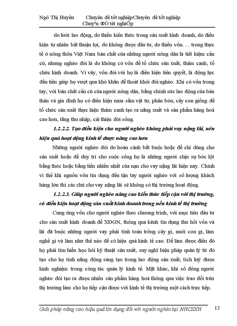 image for page Giải pháp nâng cao hiệu quả tín dụng đối với người nghèo tại ngân hàng chính sách xá hội