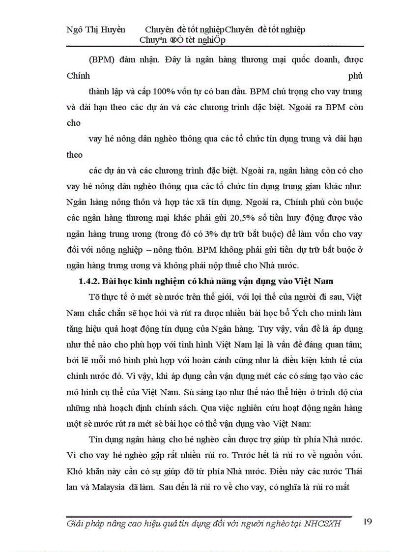 image for page Giải pháp nâng cao hiệu quả tín dụng đối với người nghèo tại ngân hàng chính sách xá hội