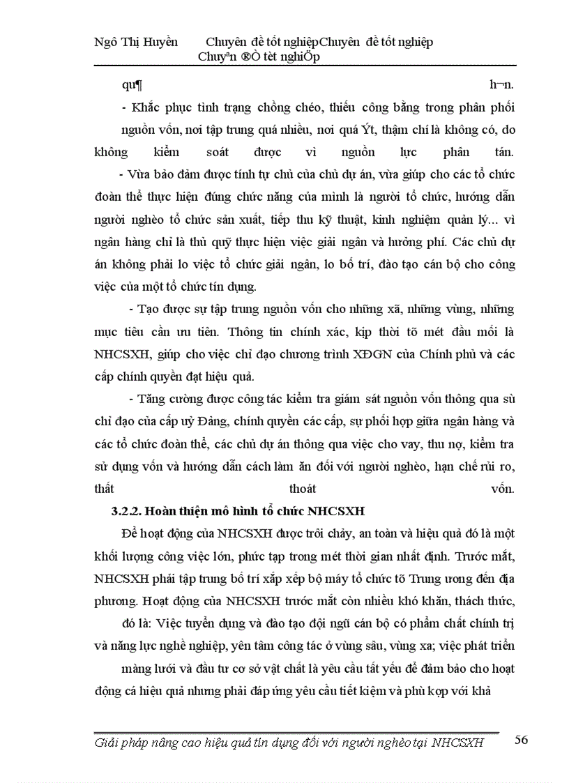image for page Giải pháp nâng cao hiệu quả tín dụng đối với người nghèo tại ngân hàng chính sách xá hội