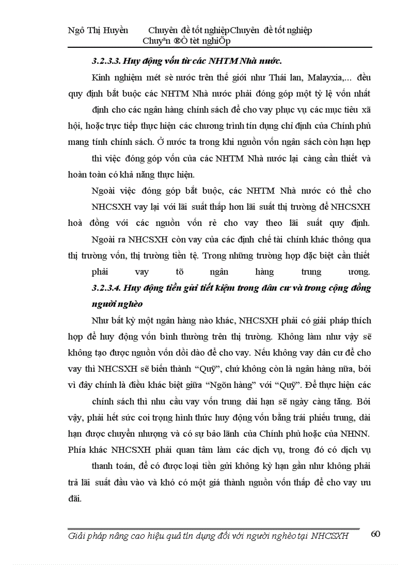 image for page Giải pháp nâng cao hiệu quả tín dụng đối với người nghèo tại ngân hàng chính sách xá hội