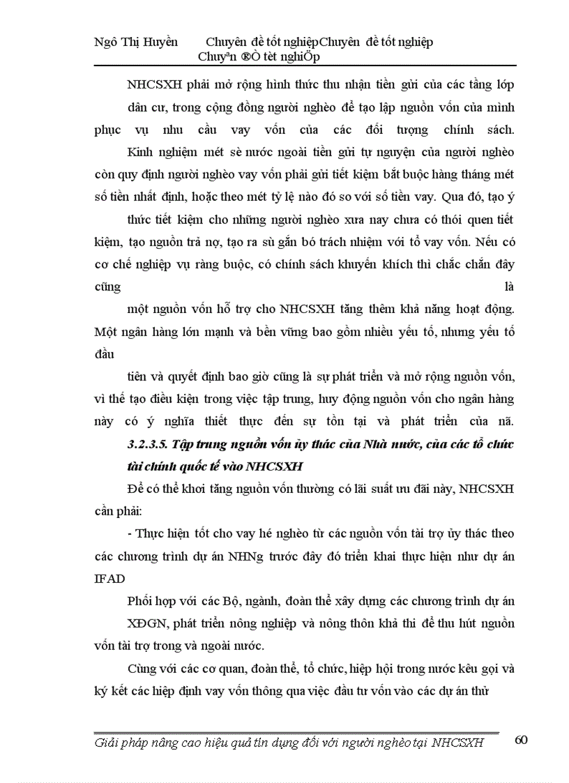 image for page Giải pháp nâng cao hiệu quả tín dụng đối với người nghèo tại ngân hàng chính sách xá hội