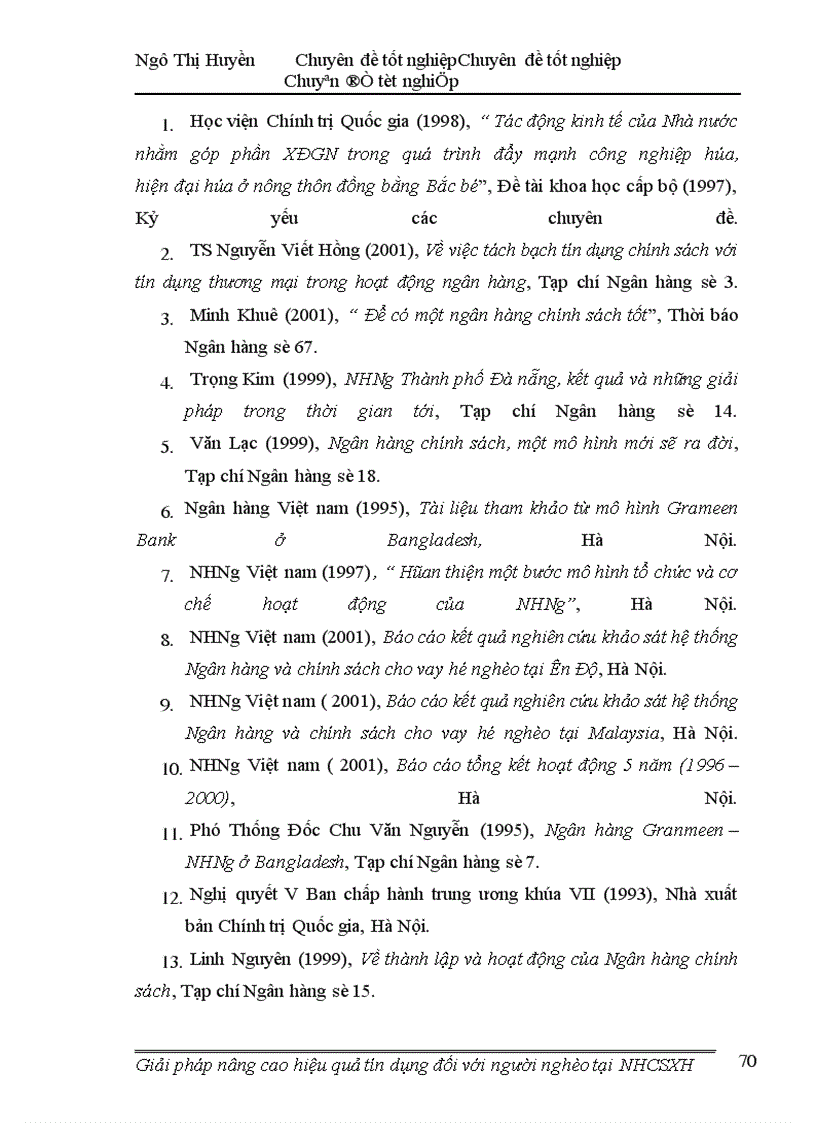 image for page Giải pháp nâng cao hiệu quả tín dụng đối với người nghèo tại ngân hàng chính sách xá hội