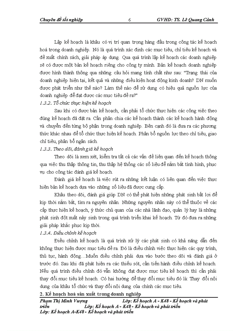 image for page Giải pháp hoàn thiện công tác lập kế hoạch sản xuất tại công ty sữa cô gái Hà Lan - Hà Nam (FrieslandCampina Hanam)