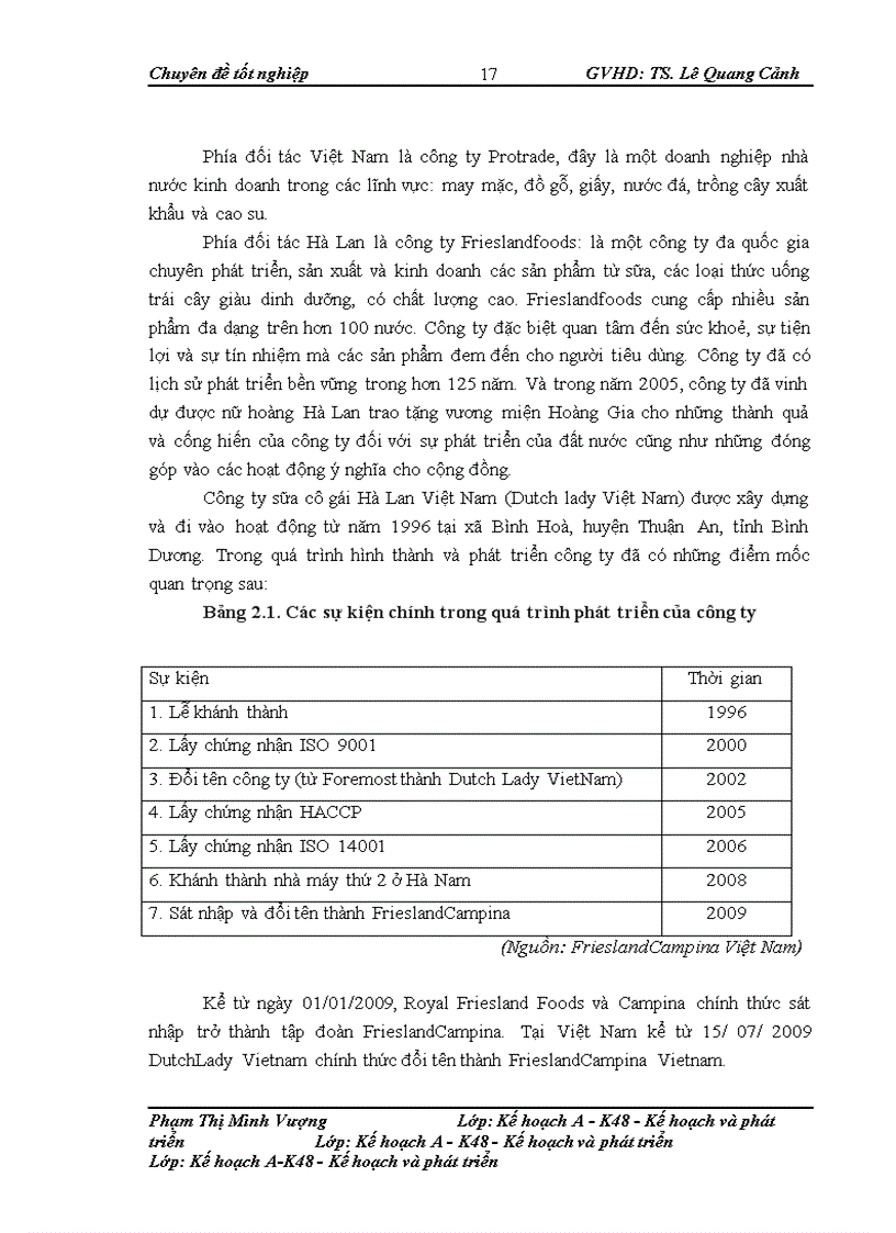 image for page Giải pháp hoàn thiện công tác lập kế hoạch sản xuất tại công ty sữa cô gái Hà Lan - Hà Nam (FrieslandCampina Hanam)
