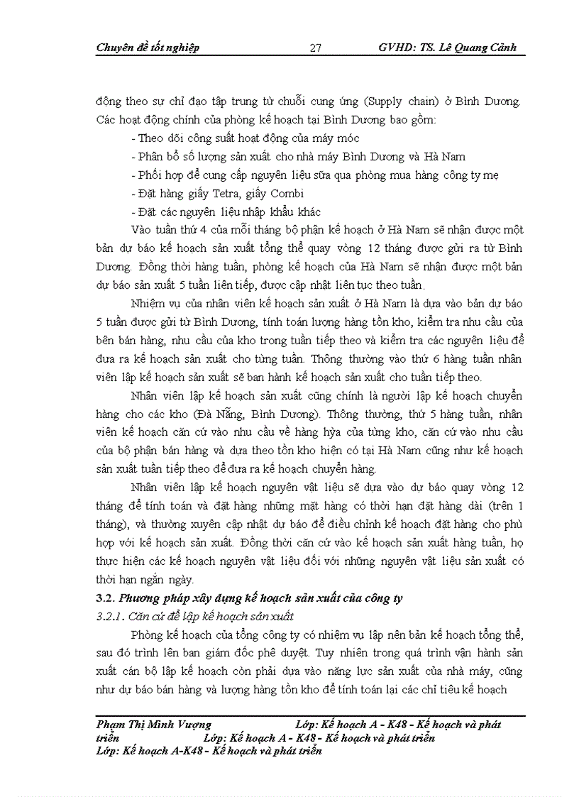 image for page Giải pháp hoàn thiện công tác lập kế hoạch sản xuất tại công ty sữa cô gái Hà Lan - Hà Nam (FrieslandCampina Hanam)