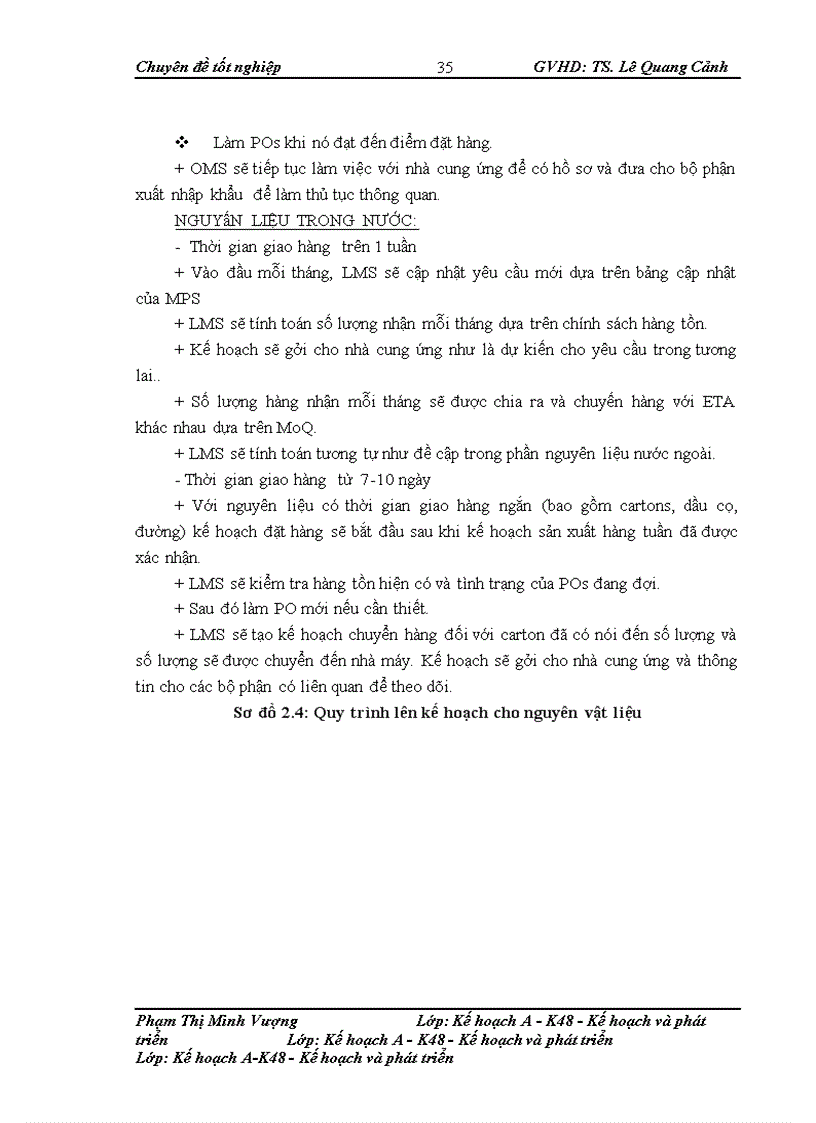 image for page Giải pháp hoàn thiện công tác lập kế hoạch sản xuất tại công ty sữa cô gái Hà Lan - Hà Nam (FrieslandCampina Hanam)