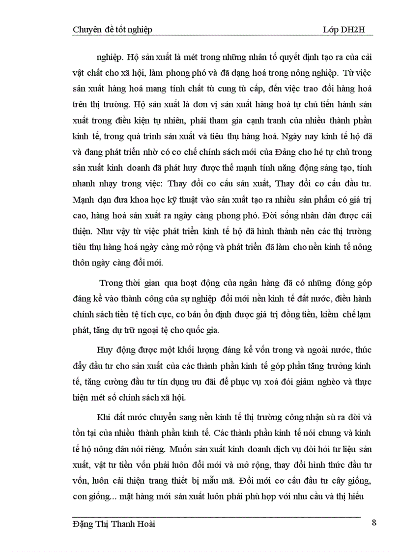 image for page Một số giải pháp nhằm nâng cao hiệu quả cho vay hộ sản xuất tại Ngân hàng nông nghiệp và Phát triển nông thôn huyện Thanh Trì
