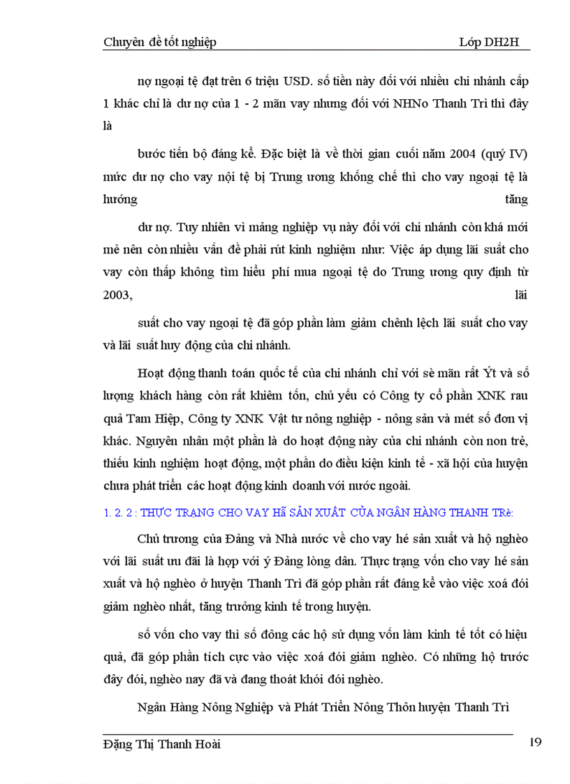 image for page Một số giải pháp nhằm nâng cao hiệu quả cho vay hộ sản xuất tại Ngân hàng nông nghiệp và Phát triển nông thôn huyện Thanh Trì