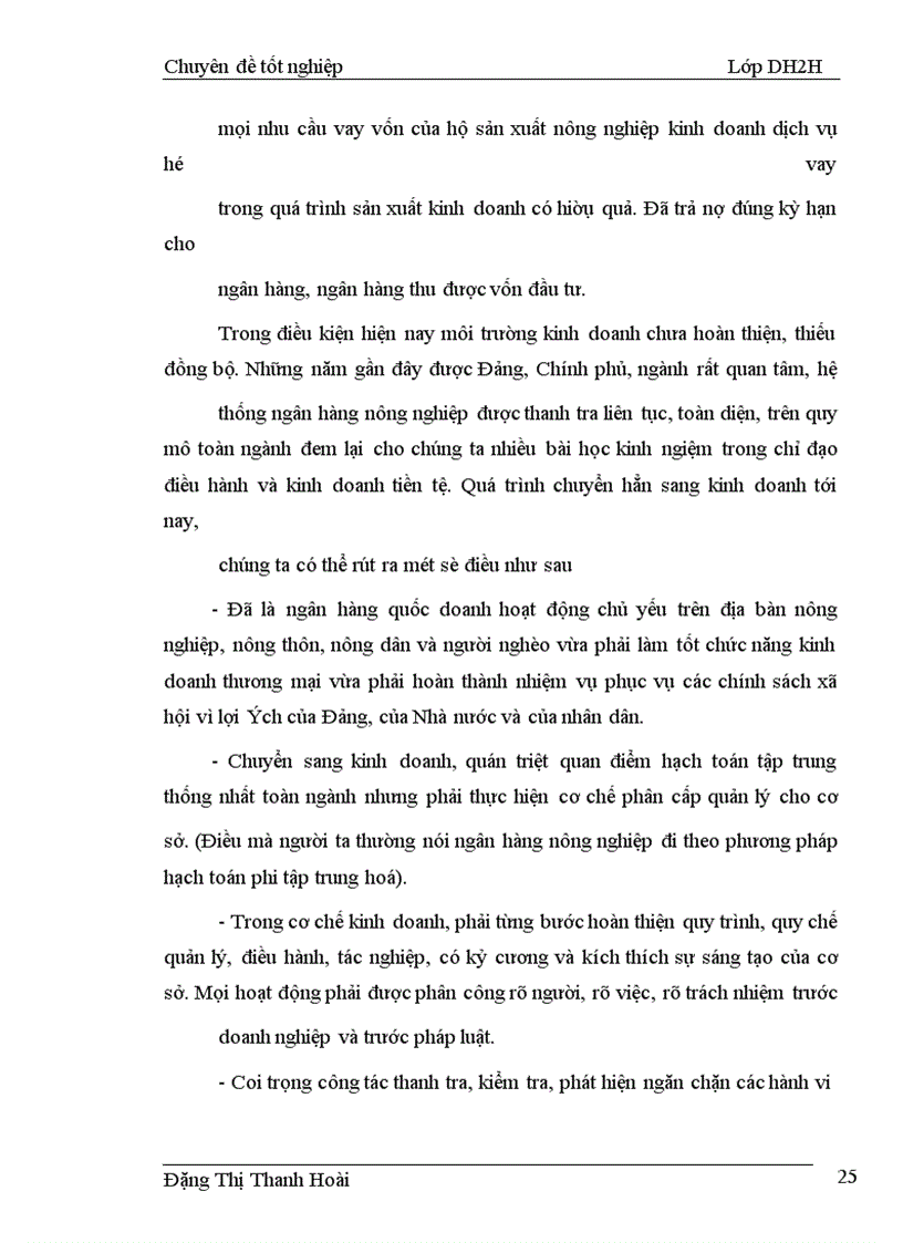 image for page Một số giải pháp nhằm nâng cao hiệu quả cho vay hộ sản xuất tại Ngân hàng nông nghiệp và Phát triển nông thôn huyện Thanh Trì