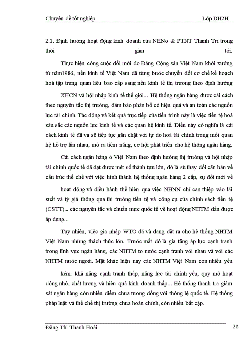 image for page Một số giải pháp nhằm nâng cao hiệu quả cho vay hộ sản xuất tại Ngân hàng nông nghiệp và Phát triển nông thôn huyện Thanh Trì