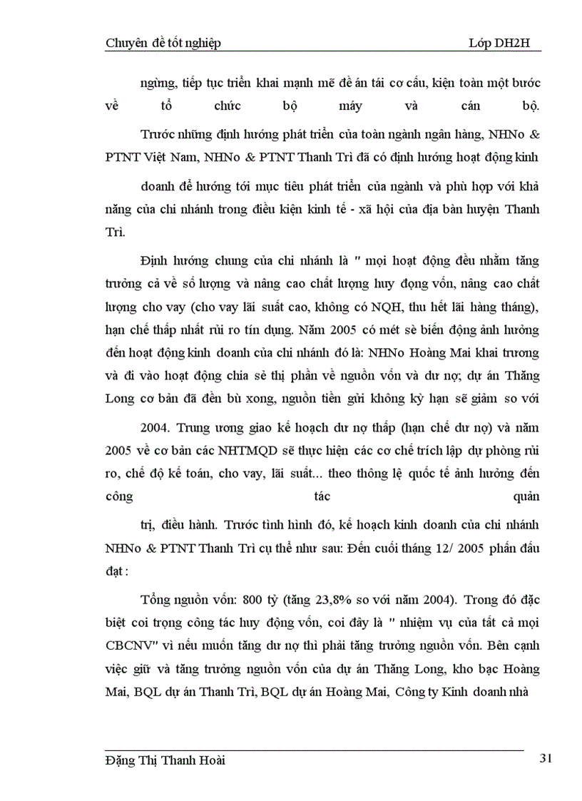 image for page Một số giải pháp nhằm nâng cao hiệu quả cho vay hộ sản xuất tại Ngân hàng nông nghiệp và Phát triển nông thôn huyện Thanh Trì