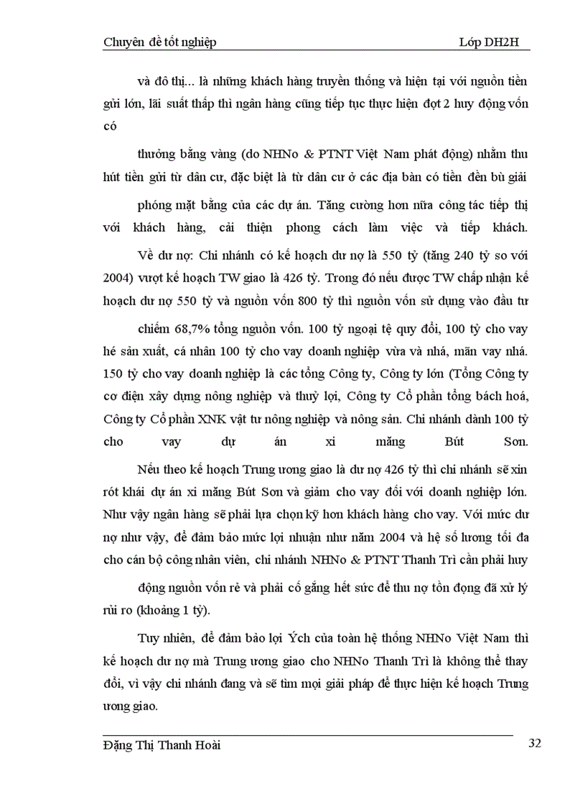 image for page Một số giải pháp nhằm nâng cao hiệu quả cho vay hộ sản xuất tại Ngân hàng nông nghiệp và Phát triển nông thôn huyện Thanh Trì