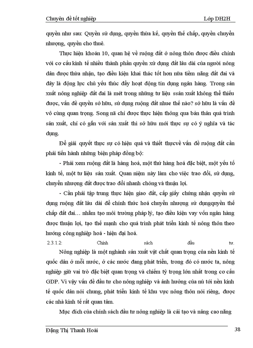 image for page Một số giải pháp nhằm nâng cao hiệu quả cho vay hộ sản xuất tại Ngân hàng nông nghiệp và Phát triển nông thôn huyện Thanh Trì