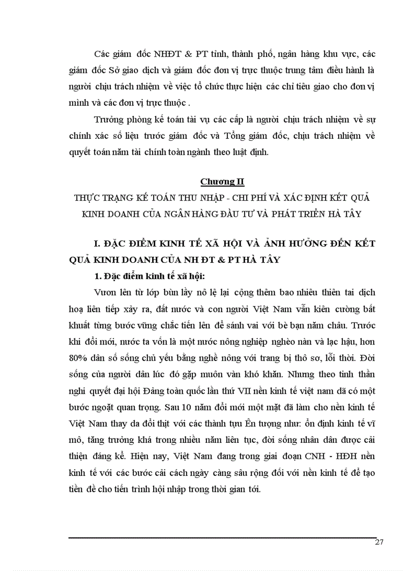 image for page Một số ý kiến về tăng thu nhập , tiết kiệm chi phí nhằm nâng cao hiệu quả kinh doanh tại Ngân hàng Đầu tư và Phát triển Hà Tâ