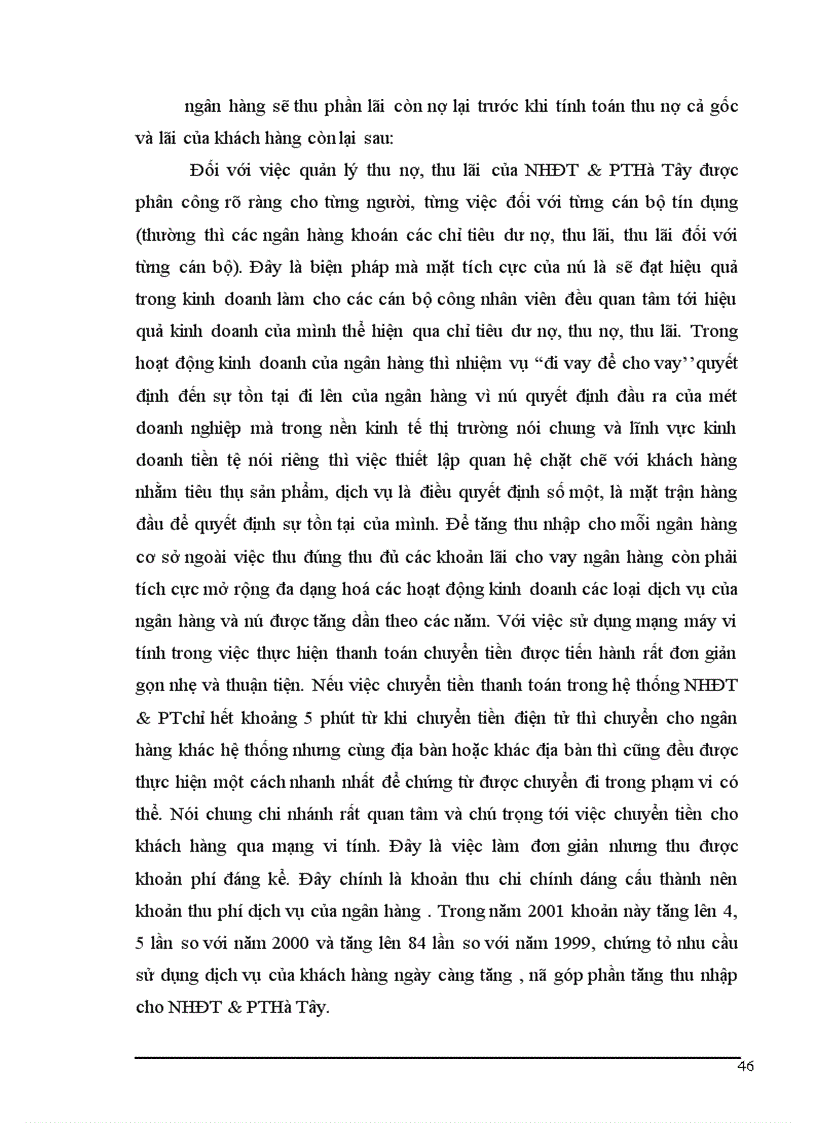 image for page Một số ý kiến về tăng thu nhập , tiết kiệm chi phí nhằm nâng cao hiệu quả kinh doanh tại Ngân hàng Đầu tư và Phát triển Hà Tâ