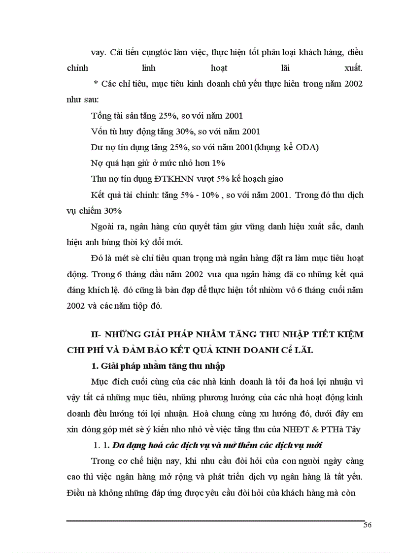 image for page Một số ý kiến về tăng thu nhập , tiết kiệm chi phí nhằm nâng cao hiệu quả kinh doanh tại Ngân hàng Đầu tư và Phát triển Hà Tâ