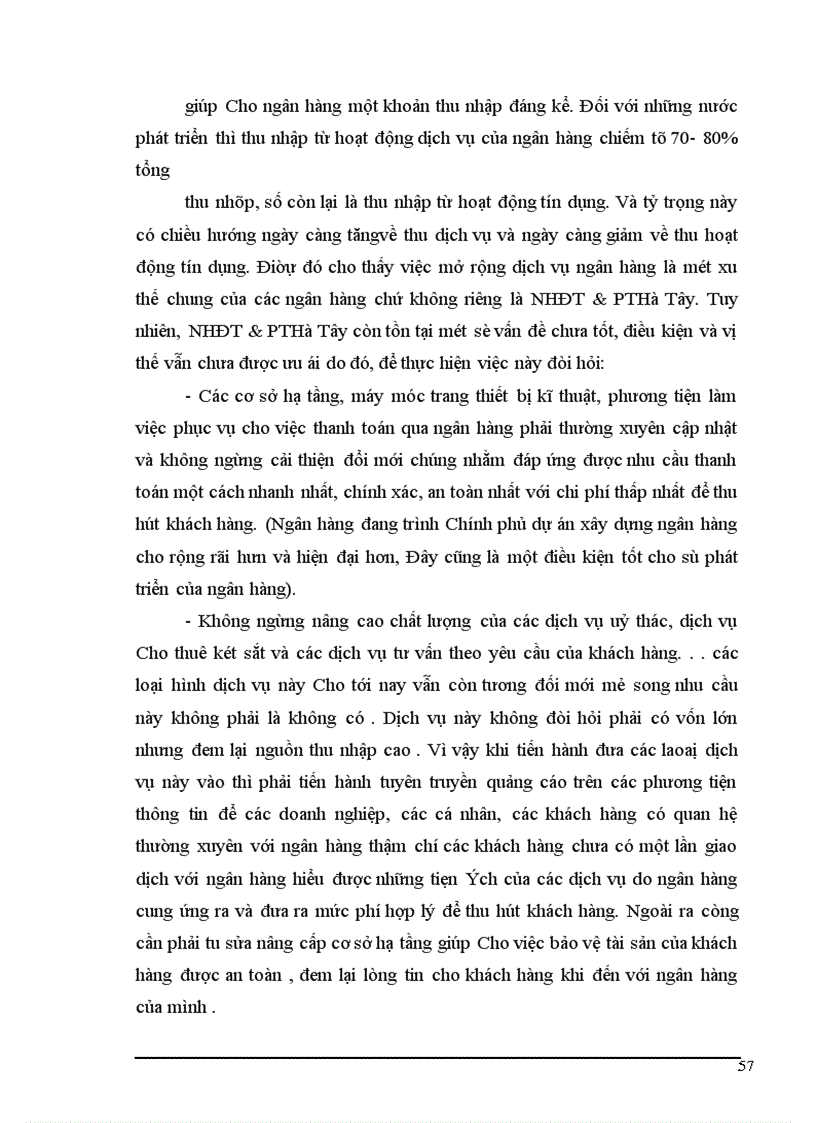 image for page Một số ý kiến về tăng thu nhập , tiết kiệm chi phí nhằm nâng cao hiệu quả kinh doanh tại Ngân hàng Đầu tư và Phát triển Hà Tâ