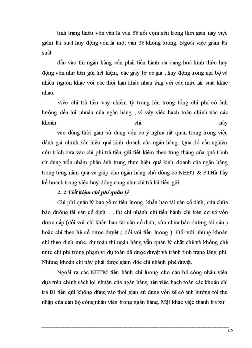 image for page Một số ý kiến về tăng thu nhập , tiết kiệm chi phí nhằm nâng cao hiệu quả kinh doanh tại Ngân hàng Đầu tư và Phát triển Hà Tâ