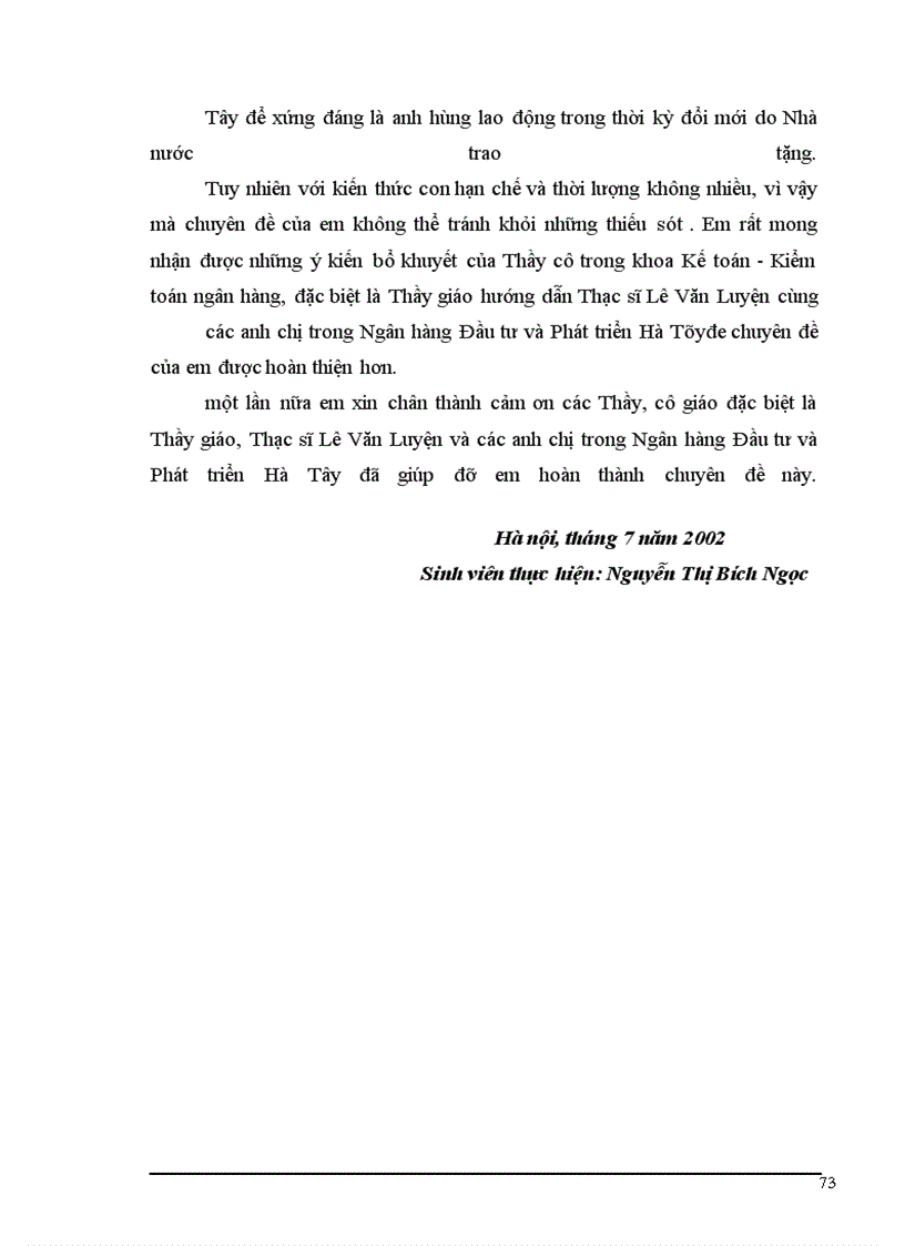 image for page Một số ý kiến về tăng thu nhập , tiết kiệm chi phí nhằm nâng cao hiệu quả kinh doanh tại Ngân hàng Đầu tư và Phát triển Hà Tâ