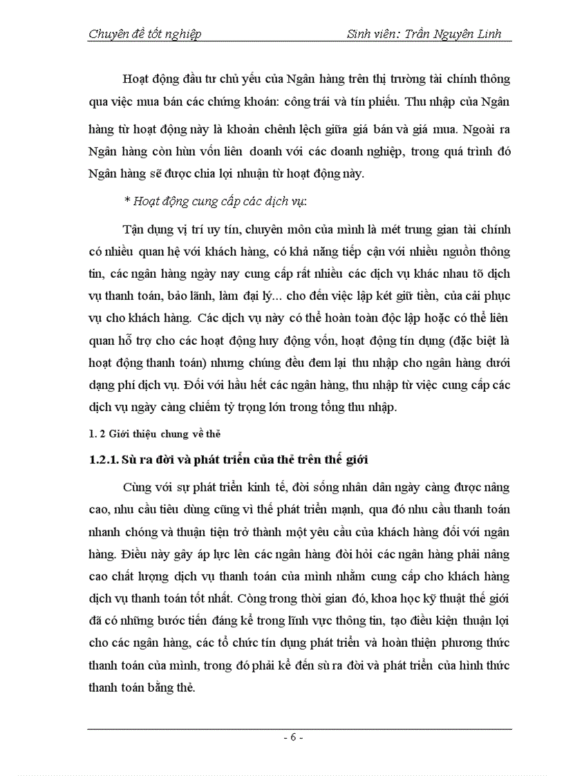 image for page Phát triển hoạt động thanh toán thẻ tại Ngân hàng Ngoại thương Hà Nội