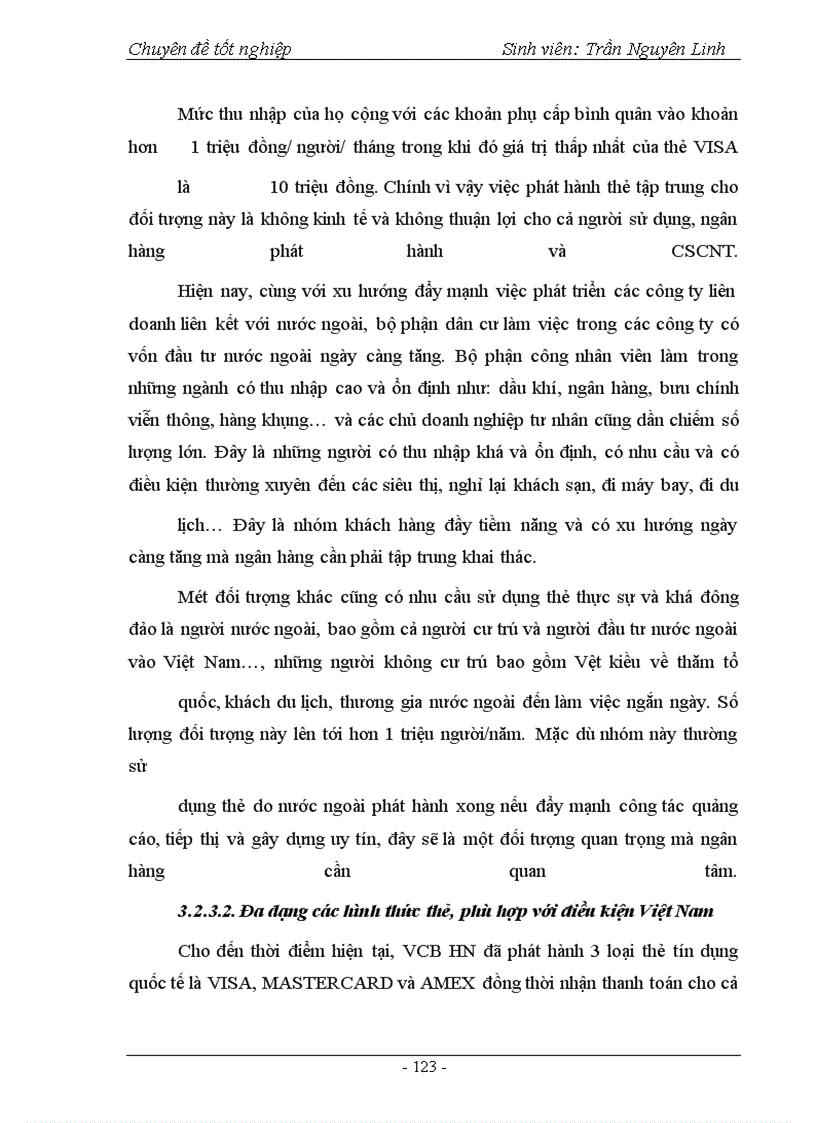 image for page Phát triển hoạt động thanh toán thẻ tại Ngân hàng Ngoại thương Hà Nội