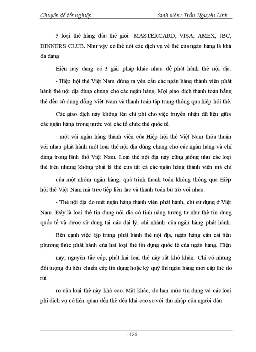 image for page Phát triển hoạt động thanh toán thẻ tại Ngân hàng Ngoại thương Hà Nội