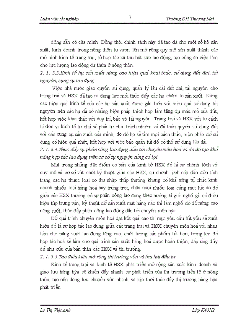 image for page Cho vay trang trại và hộ sản xuất của chi nhánh Ngân hàng Nông nghiệp và Phát Triển Nông Thôn chi nhánh Nam Sách - Hải Dương