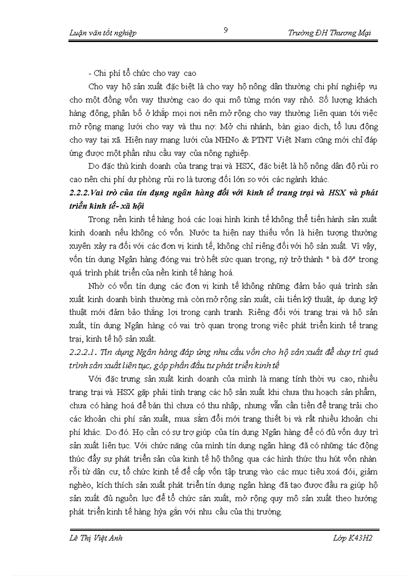 image for page Cho vay trang trại và hộ sản xuất của chi nhánh Ngân hàng Nông nghiệp và Phát Triển Nông Thôn chi nhánh Nam Sách - Hải Dương