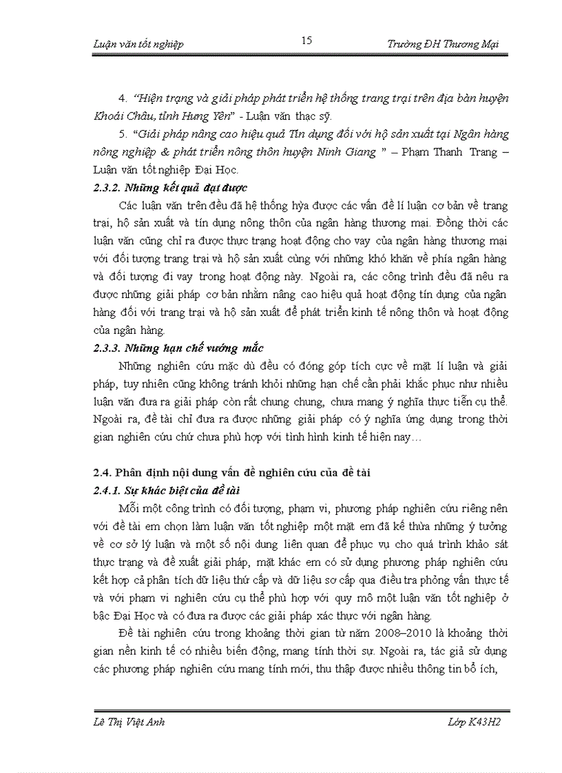image for page Cho vay trang trại và hộ sản xuất của chi nhánh Ngân hàng Nông nghiệp và Phát Triển Nông Thôn chi nhánh Nam Sách - Hải Dương
