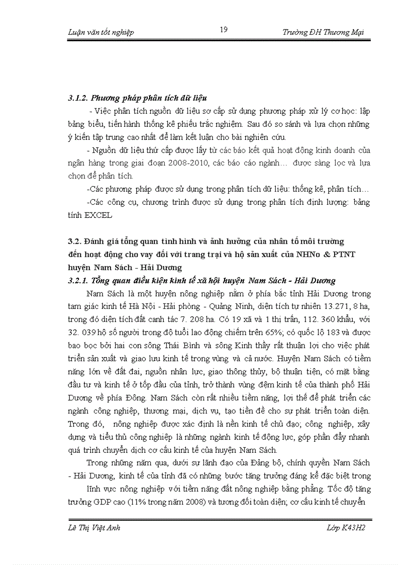 image for page Cho vay trang trại và hộ sản xuất của chi nhánh Ngân hàng Nông nghiệp và Phát Triển Nông Thôn chi nhánh Nam Sách - Hải Dương