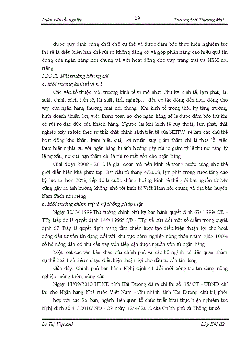 image for page Cho vay trang trại và hộ sản xuất của chi nhánh Ngân hàng Nông nghiệp và Phát Triển Nông Thôn chi nhánh Nam Sách - Hải Dương
