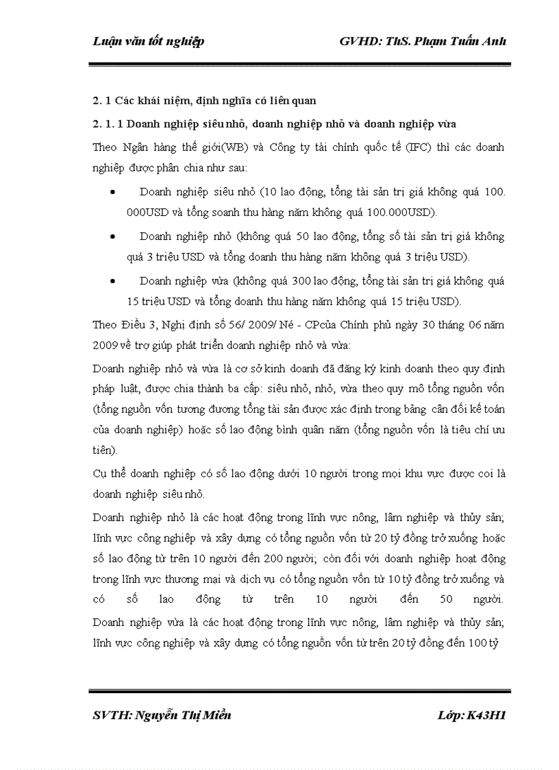 image for page Nâng cao hiệu quả cho vay DNVVN tại Ngân hàng TMCP Công Thương Việt Nam chi nhánh Tây Hà Nội