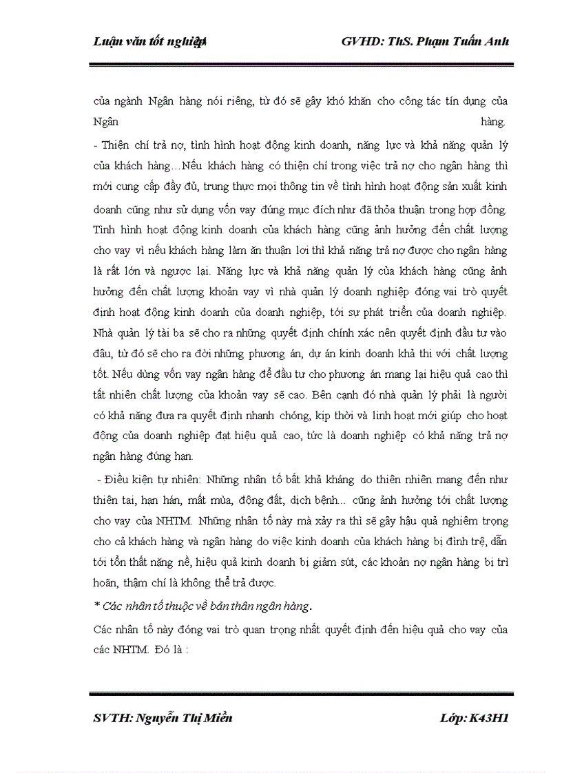 image for page Nâng cao hiệu quả cho vay DNVVN tại Ngân hàng TMCP Công Thương Việt Nam chi nhánh Tây Hà Nội