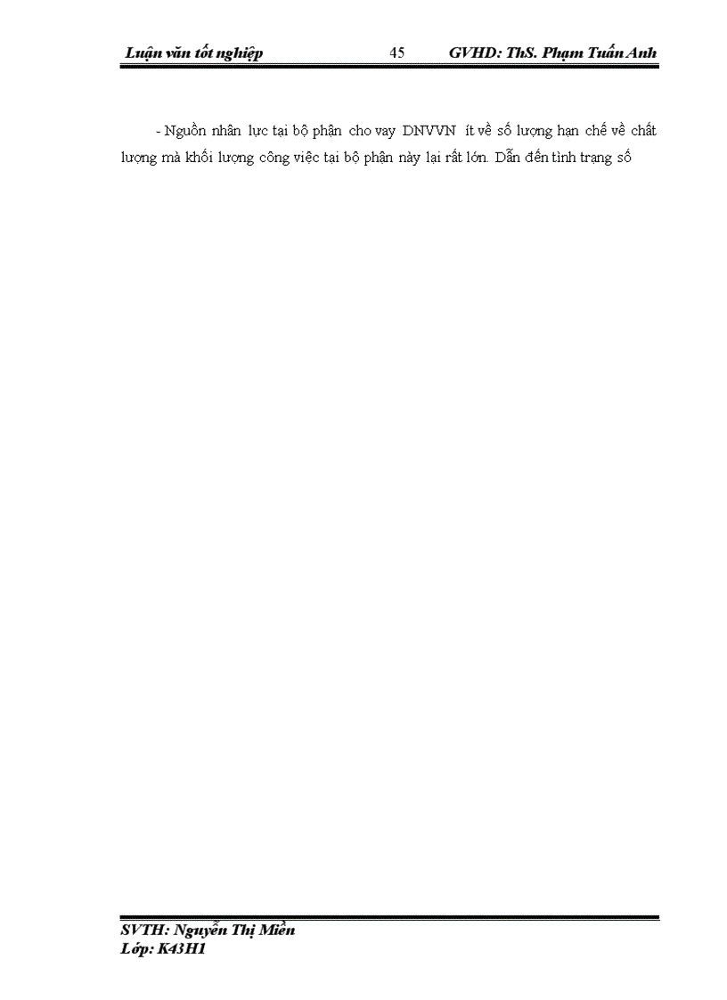 image for page Nâng cao hiệu quả cho vay DNVVN tại Ngân hàng TMCP Công Thương Việt Nam chi nhánh Tây Hà Nội