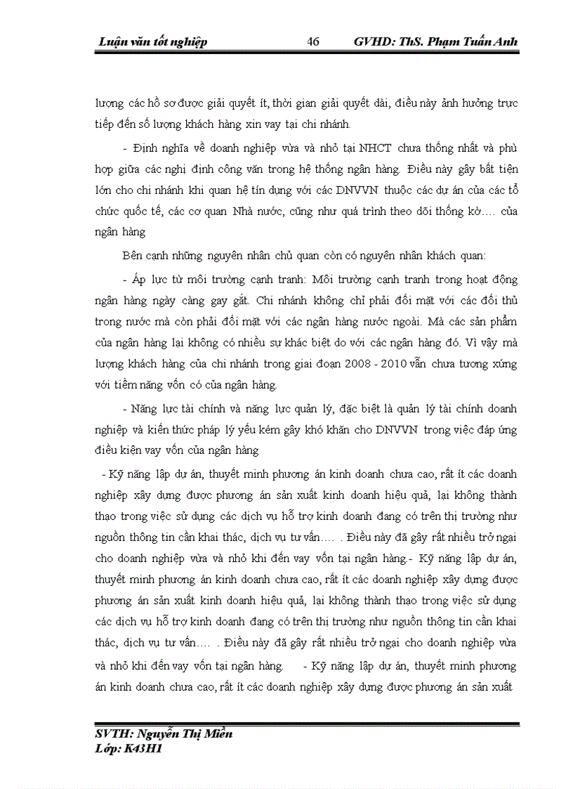 image for page Nâng cao hiệu quả cho vay DNVVN tại Ngân hàng TMCP Công Thương Việt Nam chi nhánh Tây Hà Nội
