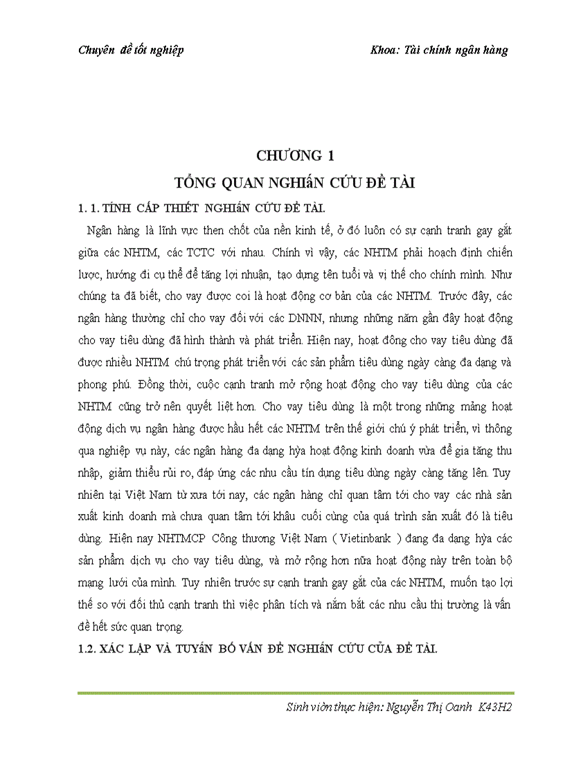 image for page Cho vay tiêu dùng tại ngân hàng thương mại cổ phần Công thương Việt Nam – chi nhánh Hoàn Kiếm
