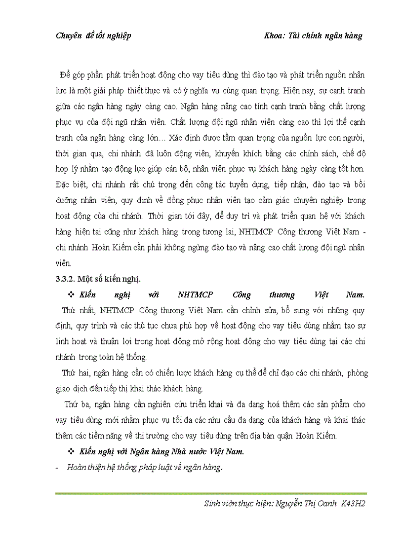 image for page Cho vay tiêu dùng tại ngân hàng thương mại cổ phần Công thương Việt Nam – chi nhánh Hoàn Kiếm
