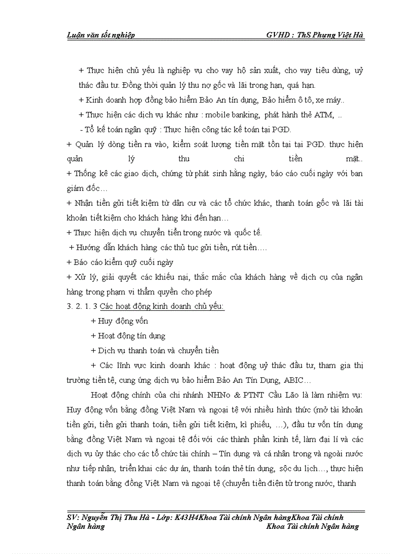 image for page Huy động vốn tiền gửi tại NHNNo & PTNT Cầu Lão, chi nhánh huyện Ứng Hoà, PGD Cầu Lão