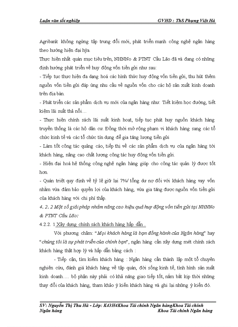 image for page Huy động vốn tiền gửi tại NHNNo & PTNT Cầu Lão, chi nhánh huyện Ứng Hoà, PGD Cầu Lão