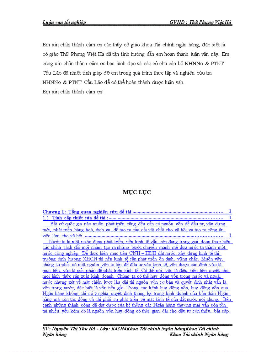 image for page Huy động vốn tiền gửi tại NHNNo & PTNT Cầu Lão, chi nhánh huyện Ứng Hoà, PGD Cầu Lão