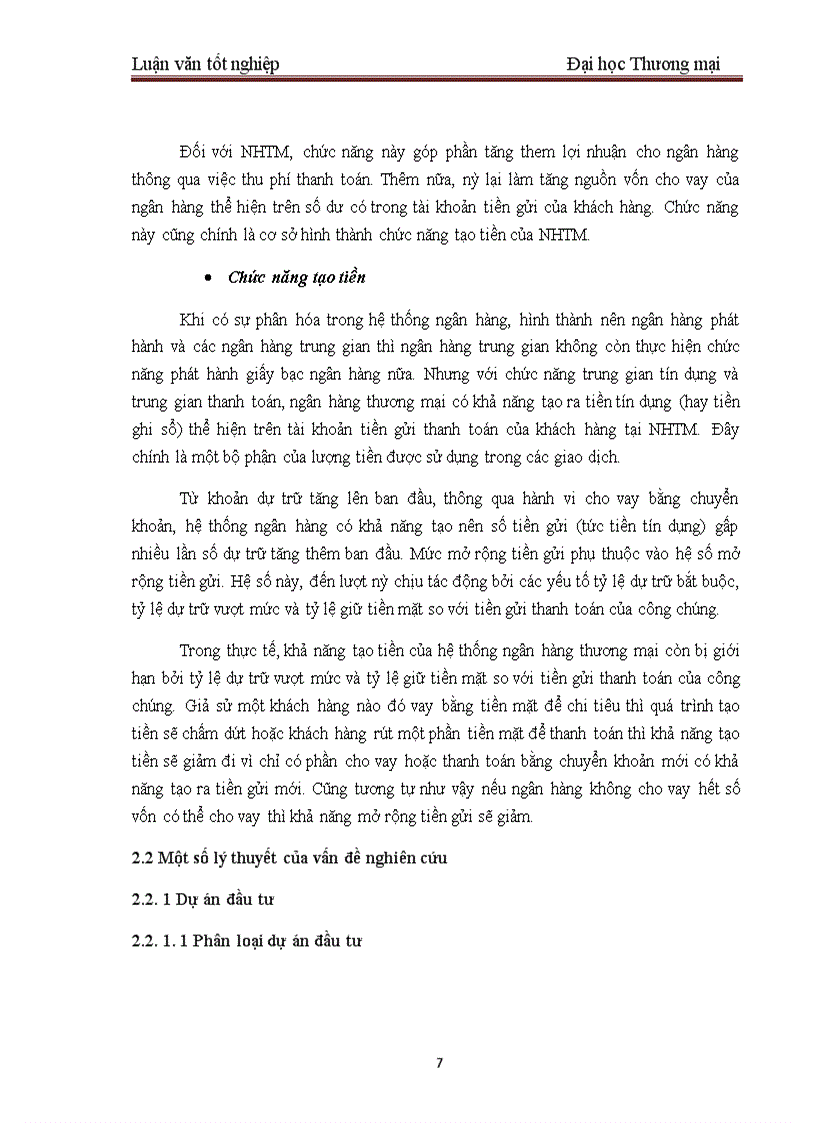 image for page Một số giải pháp nhằm hoàn thiện công tác thẩm định dự án đầu tư tại BIDV – Chi nhánh Quang Trung